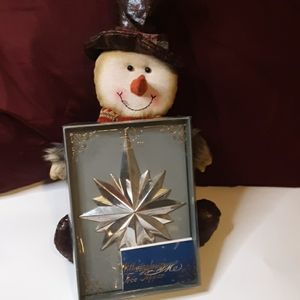 VINTAGE LENOX KIRK STEIFF COLLECTION TREE TOPPER!